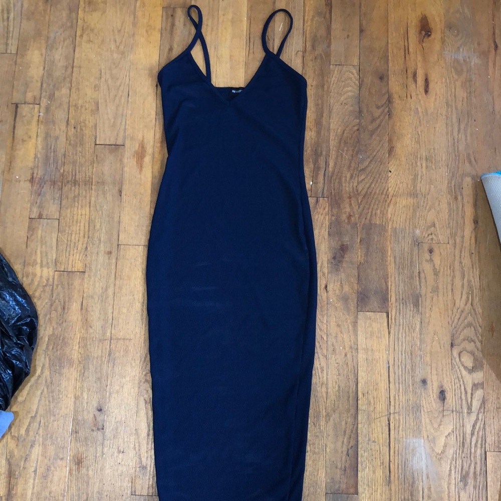 Blue dress